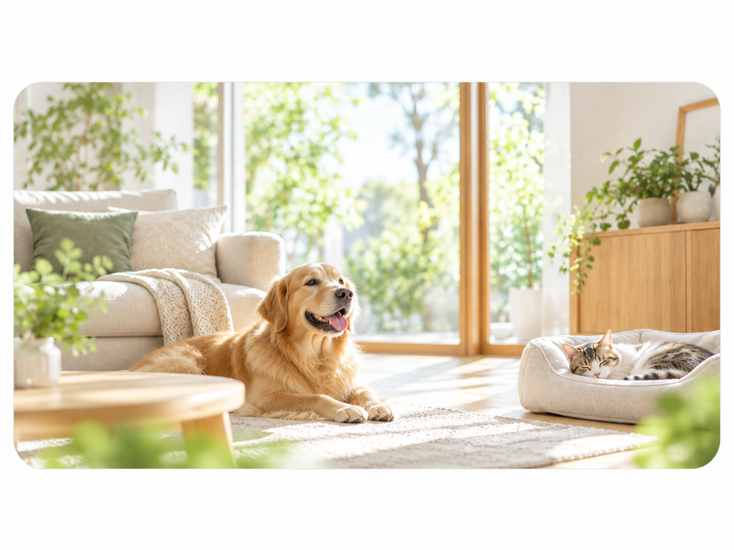 愛犬・愛猫と暮らす空間のイメージ